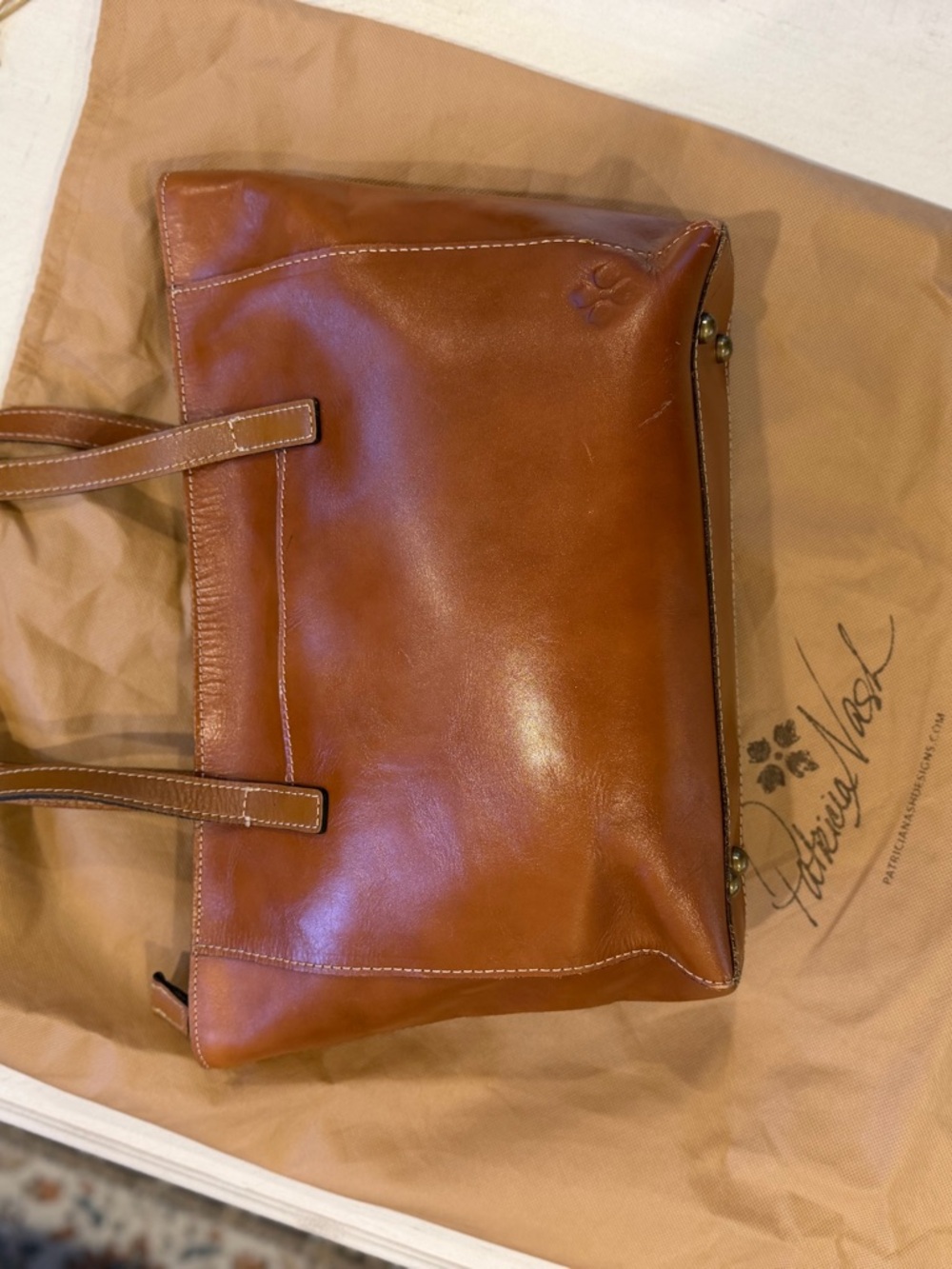 Patricia Nash Leather Bag Purse - Picture 3 of 6